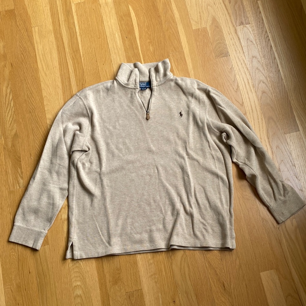 Mens collared sweater